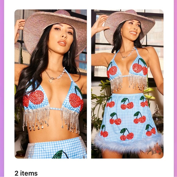 Tibbs&Bones Cherry Bomb Rave Set - Picture 2 of 5